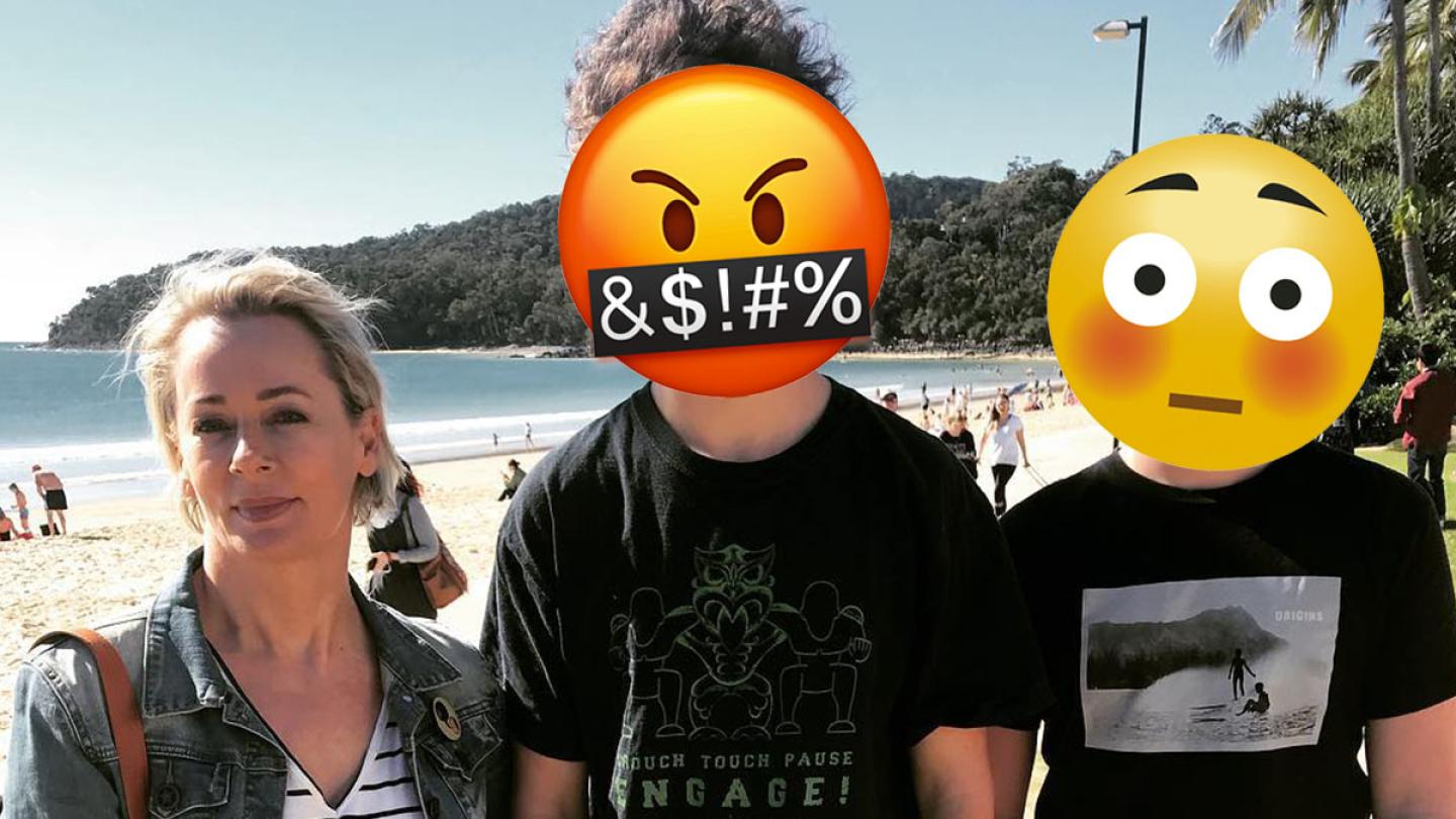 "You Almost Wore THAT?": The Hilarious Moment Amanda Keller Embarrassed Her Son