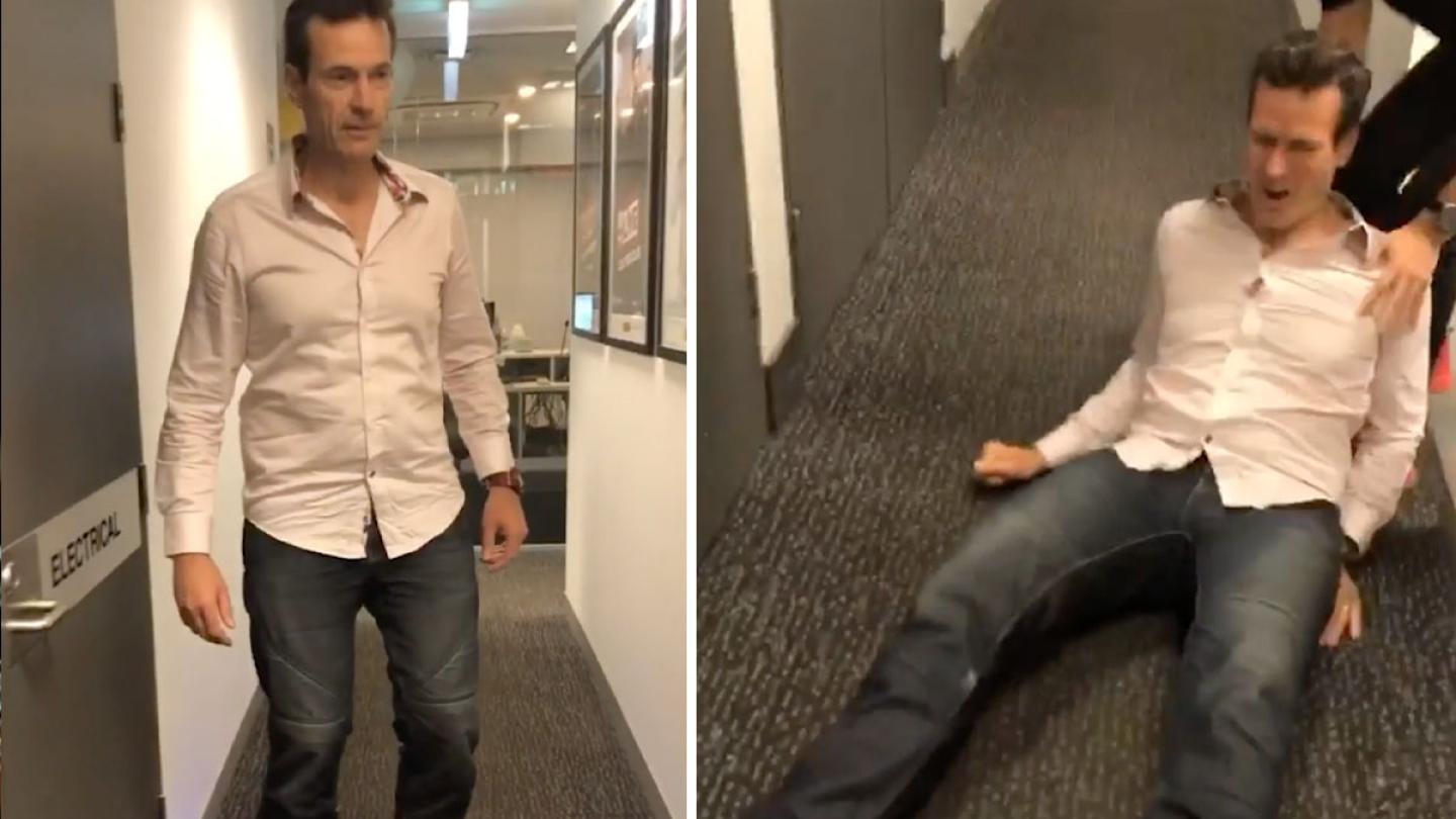 BEST HOVERBOARD FAIL: Brendan 'Jonesy' Jones Injures Himself Falling Off Hoverboard