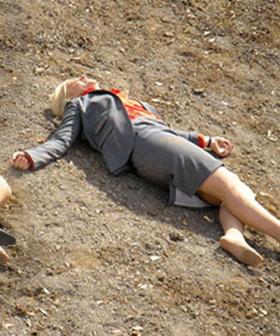 Amanda Keller Walked Into A Glass Door, Fell Down The Stairs And Rolled Down A Hill