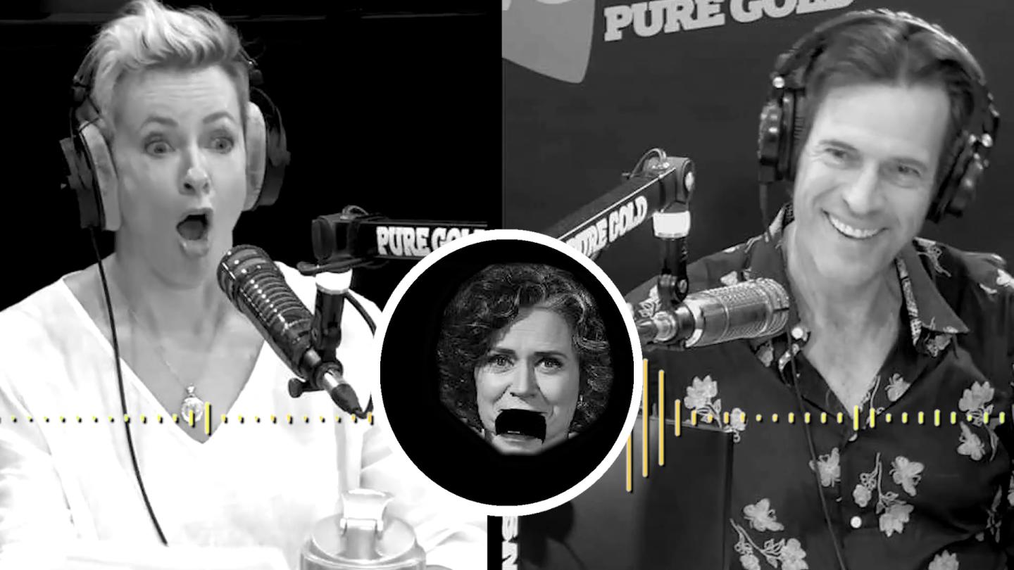 The Moment Judith Lucy Left Jonesy & Amanda SPEECHLESS!