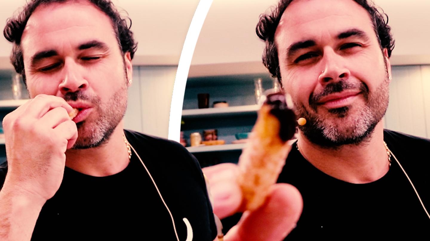 Miguel Maestre Makes Jonesy & Amanda His World Famous Churros