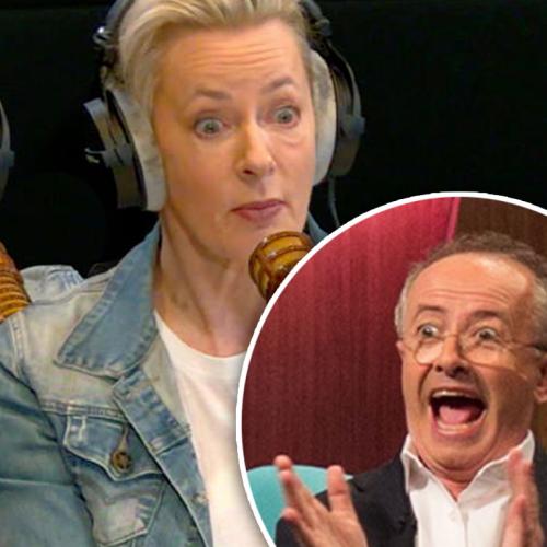 Amanda Keller Caught FARTING While Being Carried By Andrew Denton