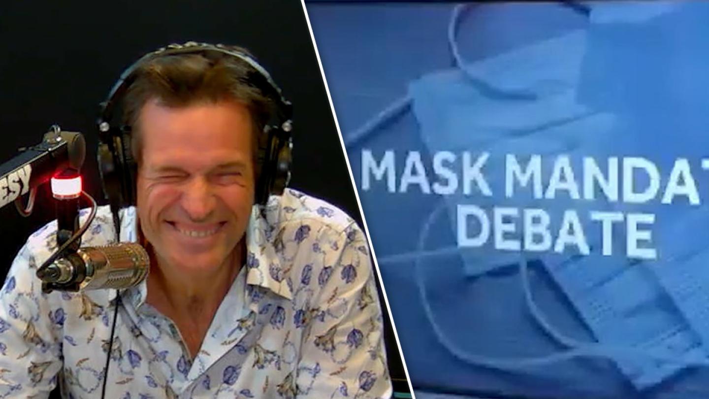 Try Saying 'Mask Debate' In An American Accent