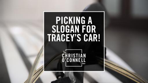 Picking A Motivational Slogan For Tracey's Car