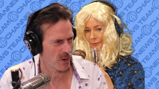 Jonesy & Amanda Star In 'Anchorman'