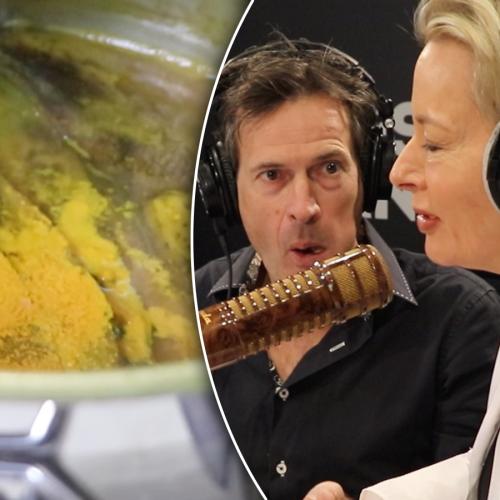 Amanda Keller Makes Us BANANA PEEL Curry And GRAPE Pizza!