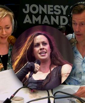 Alanis Morissette Teaches Jonesy & Amanda How To Pronounce Her Name