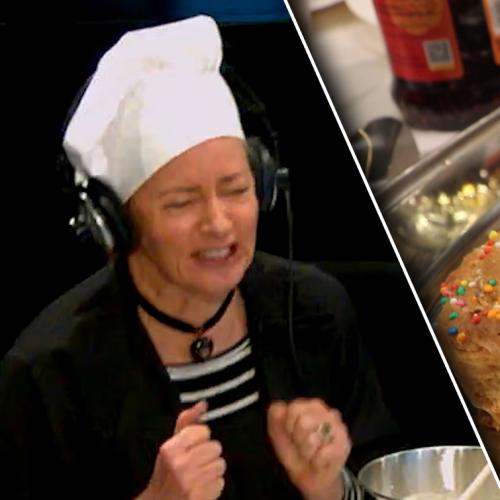 Jonesy & Amanda Try Ice Cream Bread And Macca's Chilli Oil Sundaes