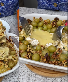 This Grape, Pasta & Cheese Recipe Is Going VIRAL But Would You Try It?