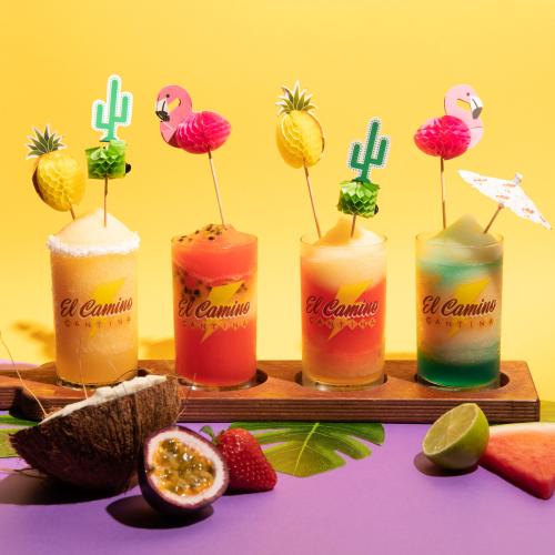 El Camino Cantina Are Doing Dual Frozen Margarita SWIRLS!