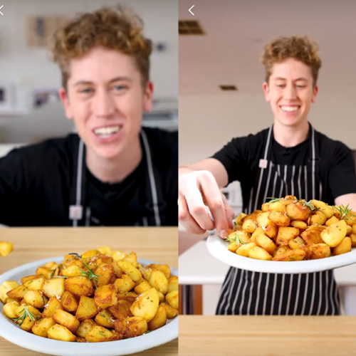 Chef Shows Us How To Make The Most Perfectly Crunchy Roasted Potatoes