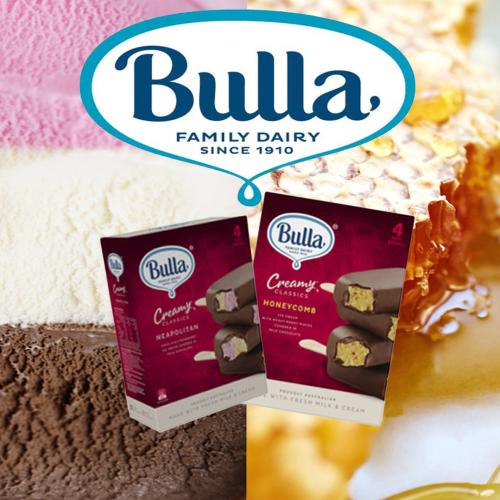 Bulla Releases Two New Creamy Classic Flavours - Neapolitan And Honeycomb!