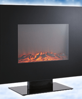 Check Out ALDI's New Portable Fireplace!