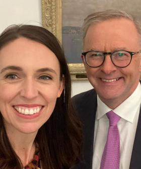 Jacinda Ardern Touches Down In Sydney To Meet Anthony Albanese