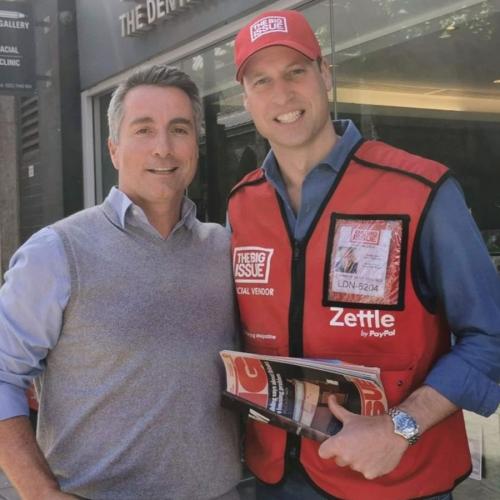 Prince William Goes Undercover To Sell Copies Of The Big Issue Magazine