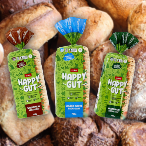 Coles Release NEW 'Happy Gut' Bread, To Make Your Digestive Tract Smile!