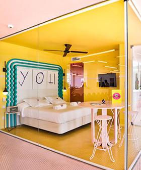 Would You Stay In This Hotel Room Made Of GLASS?