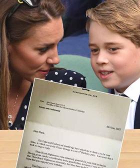 Royals Send Letter To Schoolgirl Who Invited Prince George To Her Birthday Party