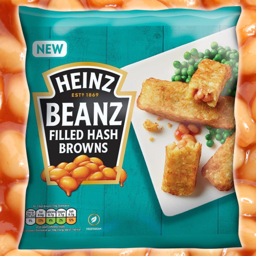 Would You Try These Hash Browns Filled With Baked Beans?