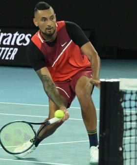 Nick Kyrgios Shows Off His Softer Side At Washington Open