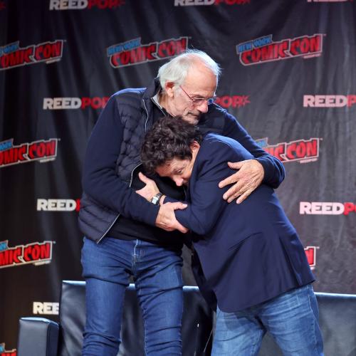 Back To The Future's Michael J. Fox And Christopher Lloyd Reunite