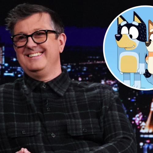 Attention Bluey Fans: Bandit And Chilli Heeler Were Just On Jimmy Fallon