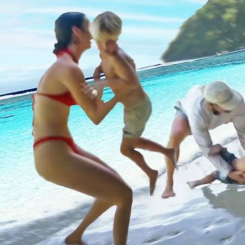Aussie Dad Punches Monkey Gang In Face After They Attack His One-Year-Old Son