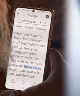 Dad Dragged Along To Taylor Swift Concert Caught Googling "How Long Does Taylor Swift Concert Go?"