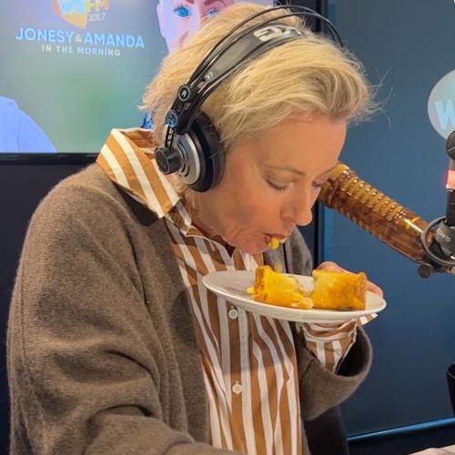 We Try French Toast Roll-Ups With Banana And Corn!