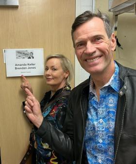 Jonesy & Amanda Performed At The Sydney Opera House For 'Slide Night'