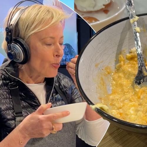 We Try Kevin Bacon's Oatmeal Egg Breakfast Recipe!