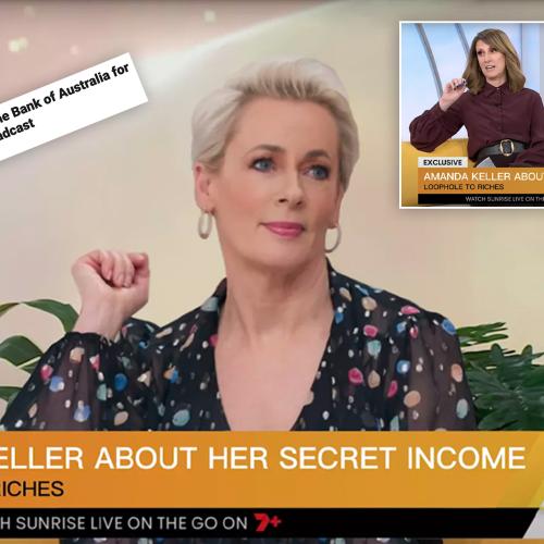 Amanda Keller Is Reportedly Being "Sued" By The Bank Of Australia