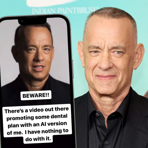 "Beware": Tom Hanks Warns Fans On Threat Of AI After Scary Video Surfaces