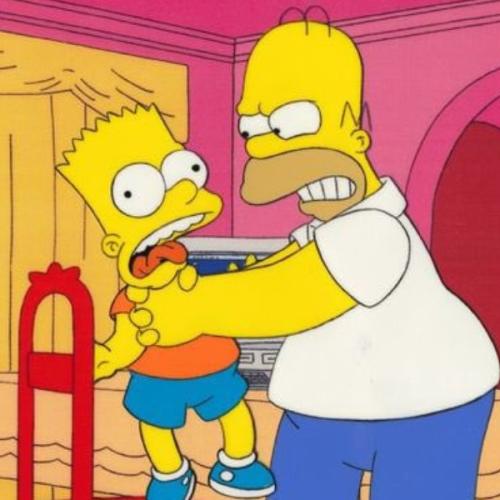 "Times Have Changed": Homer Stops Choking Bart on The Simpsons