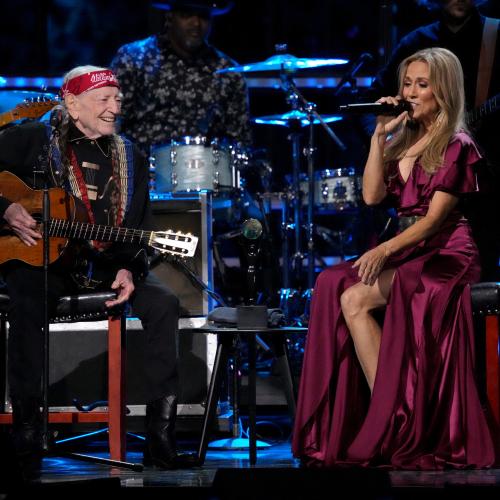Sheryl Crow And Willie Nelson Inducted Into The Rock & Roll Hall Of Fame!