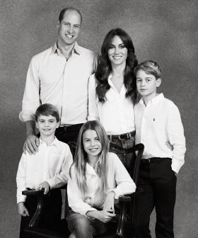 Strange Detail In William and Kate's Royal Christmas Card Portrait