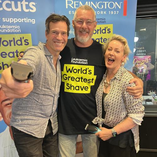 Jonesy & Amanda Shave Barry Du Bois' Head LIVE On Air!