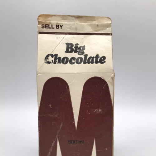 Vintage Big M Chocolate Milk Carton Is Being Sold On eBay!