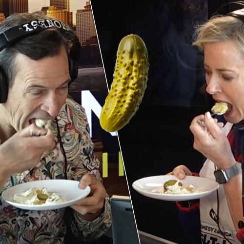We Try Pickle Tiramisu!