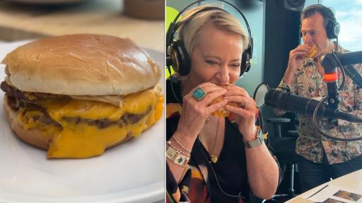 We Try The McDonald’s Double Cheeseburger With PEANUT BUTTER!