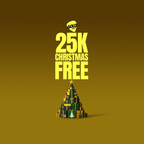 GOLD'S 25K CHRISTMAS FREE